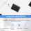 PH19A USB 3.0 Internal Header USB3.0 19/20P Socket 90 Degree Adapter Converter for Computer Motherboard 3