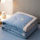 Edredom de verão leve e resistente, manta acolchoada macia e lavável para camas king/queen – Compatível com edredons Cool Quilt 6