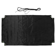 Utility Trailer Cover Oxford Fabric Pickup Truck Bed Cover for Dump Cart Heavy Duty Tricycle Shade Foldable Utility Trailer Protector