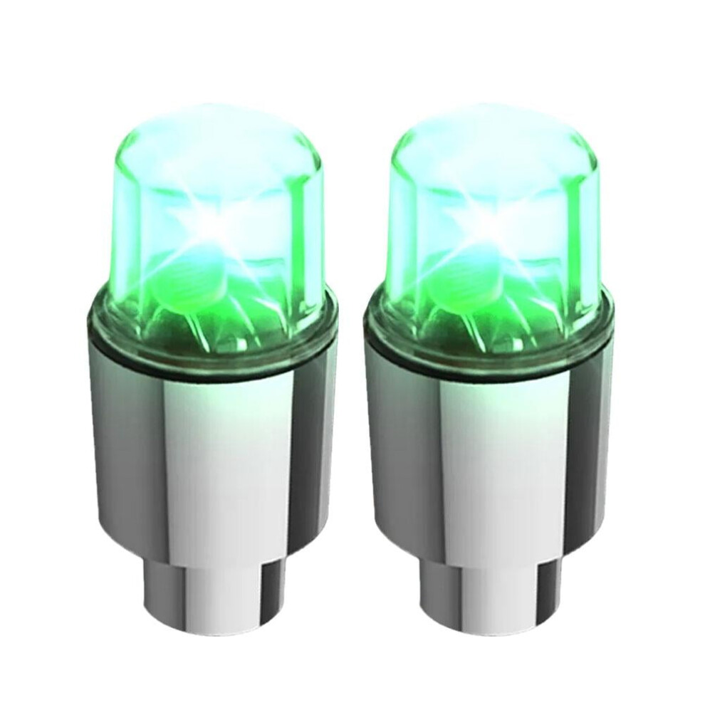 2Pcs Valve Stem Cap Led For Bike Bicycle Car Motorcycle Tire Lamp,) V49c J8a3 Light 9175034186844