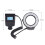 HD-130 Macro LED Ring Flash Light LCD Display 3000-15000K GN46 Power Control with 3 Flash Diffusers 8 Adapter Rings for Cameras 2