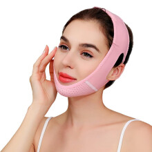 Reusable Double Chin Reducer Chin Strap – V-Line Lifting Mask for Women, Breathable & Comfortable, V-Shaped Slimmer (1 Pack)