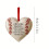 Baseball Heart Pendant Charm White 3.14 in 2