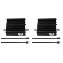 2X 2-in-1-Luftfrequenzkonverter, Luftfahrtband-Frequenzkonvertierung in Kurzwellenkonverter, Hochohmiger Verstärker, 110 M