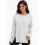 Moletom feminino oversized de gola redonda e manga comprida. 6