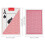 Carte da gioco in plastica per Texas Hold'em – 56 carte, 6,3x 4