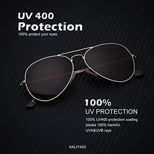 Κλασικά γυαλιά ηλίου Aviator για άνδρες και γυναίκες, οδήγηση, γυαλιά ηλίου με 2