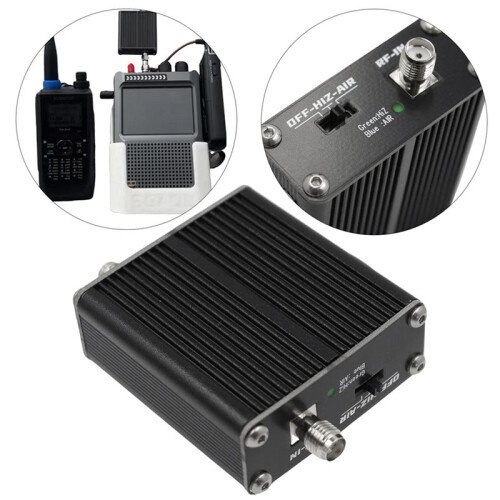 2X 2-in-1 Air Frequency Converter Aviation Band Frequency Conversion to Short Wave Converter 110M 1