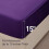 Satin Bed Sheet Set Queen Size with 2 Pillowcases 5