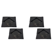 Heat Press Platen Wrap Cover, Heat Press Verwarming Plaat Beschermhoes Hoge Temperatuur Anti-Stick (4 Stuks 15Inch X15Inch)