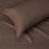 Microfiber Bed Sheet Set Twin Chocolate 3-Piece 3