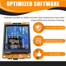 720KH/S Harshrate NMMiner with 2.8 Inch Display Bitcoin Crypto Solo Lottery Miner NerdMiner