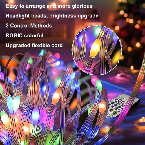 200 LED Smart RGB Lichterkette 20 m 2
