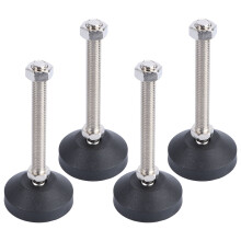 OUNONA 4 Pcs Furniture Castor Cups Swivel Non-slip Mat Shock-proof Mechanical Stand