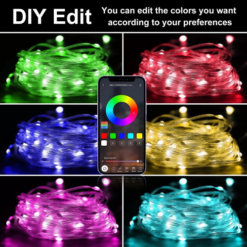 200 LED Smart RGB Lichterkette 20 m 1