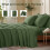 Bamboo Rayon & Microfiber Queen Sheet Set 4-Pc 5