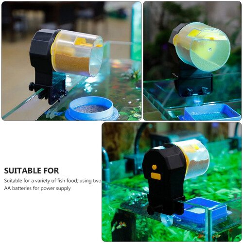 Automatic Turtle Feeder Fish Dispenser Stick Food 1
