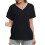 Γυναικεία T-shirts με κοντομάνικα και V λαιμόκοψη, καλοκαιρινά μπλουζάκια με τσέπη 1
