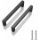 Mattschwarze Schrankgriffe, 12,7 cm, Edelstahl, 5er-Pack 1
