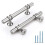 Brushed Nickel Cabinet Handles 5in Centre 10 Pack 1