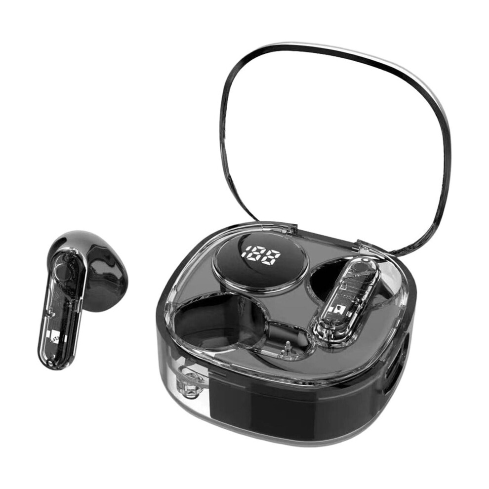 Upgraded Wireless Bluetooth Earphones With Hd Call, Noise Cancellation, Low-Latency Gaming Mode, 24H Playtime, Ergonomic Fit Â Compatible With Black 9357860784689