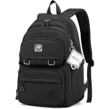 Backpack Large-Capacity Middle Elementary School Casual Bookbag Outdoor Travel bag Solid Color Daypack