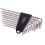 Unbrakonøkkelsett Torx L-form 9 deler 6