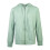 Giacca con cappuccio e zip da donna, leggera, in misto cotone. 1