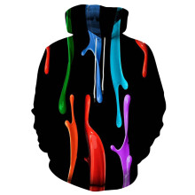Geimhreadh Te Spóirt Te le Muinchille Fada le Hoodie do Fhir, Dubh, le Priontáil Grafach Greannmhar, Geimhreadh le Muinchille Fada, Spóirt Te, Dubh