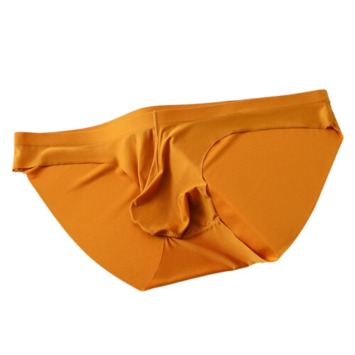 Pánské kalhotky U Convex Solid Seamless Ice Silk Mid-Pas 1