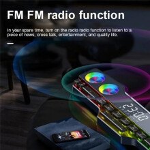 Altavoces de Colores Deslumbrantes V18, Juegos de Computadora de Escritorio para el Hogar, Gran Sonido, Luces LED de Colores, Teclado para Juegos,