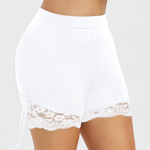 Γυναικείο Παντελόνι Γυναικείο Παντελόνι Plus Size Basic Slip Σορτς Ποδηλασίας Κολάν 1