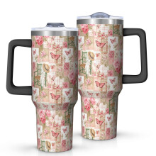 Pioneer Flower Floral Tumbler 115 ml isolerad