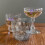 Worgeous 1Pack Ice Cube Bin Transparent Plastic for Bars and Restaurants 1