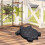 Turtle Shaped Concrete Mold for Path Making Sturdy ABS Material Reusable Black 6.5 x 4 Inches 3