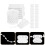 Blind Chain Connector Heavy Duty White Cotton Rope 1 Set 3
