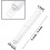 2-pack - Witte toiletpapierhouder met veermechanisme 2