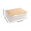 Sac de rangement transparent extra large avec fermeture éclair 85L 3