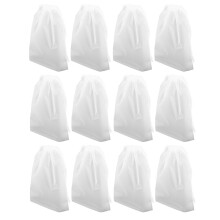 OUNONA Plastic Reiswaszakken voor het opbergen van kleding in wasmachines en drogers, 15 stuks, lichtgewicht, draagbaar, transparant
