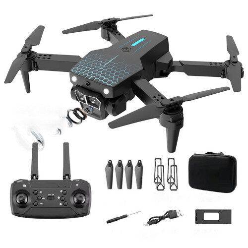 Πτυσσόμενο Drone με Διπλή Κάμερα HD 1080P, Διατήρηση Υψομέτρου, Λειτουργία Headless, Έλεγχο