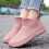 Women's Waterproof Ankle Rain Boots Wide Calf 1 Pair 7