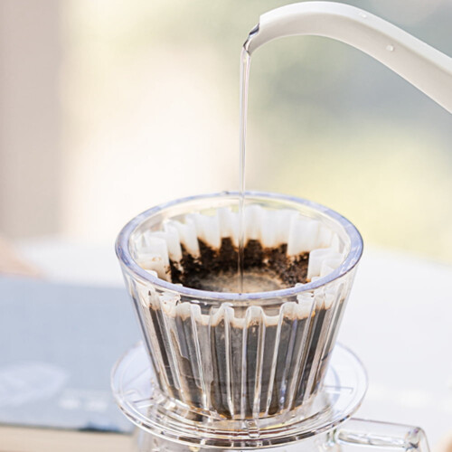 B75Wave Coffee Dripper PCTG 1-2 tazze Trasparente 1
