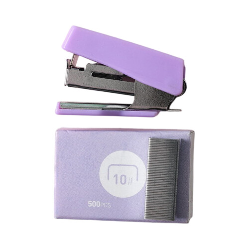 Set capsatoare cu 400 de capse compacte 9x1.5x7cm 1