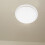 Στρογγυλό καπέλο οροφής από PVC 25,5 εκ. 4