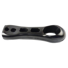 Poignée de rechange en bakélite pour poêle – Noire, 15 cm