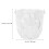 Worgeous 1Pack Ice Cube Bin Transparent Plastic for Bars and Restaurants 3