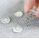 Conjunto de 30 pinos de fixação para estofamento, com cabeças transparentes, ideais para capas de sofá e saias de cama. Dimensões: 0,5 polegadas. 4