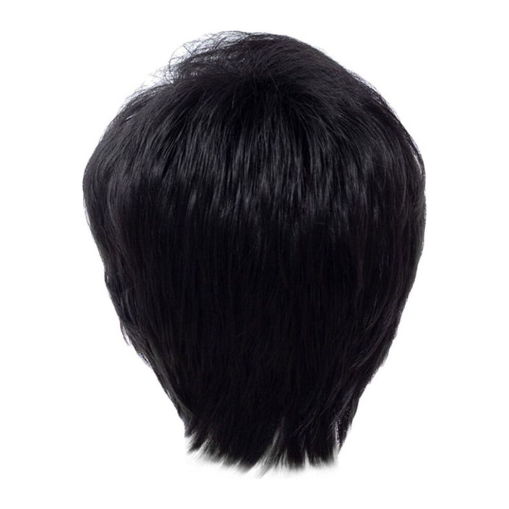 wigs for women human hair Brazilian Short Hair Wigs For Black Women Short Cuts Wigs For Black Women Short Straight Black Ladies Wigs