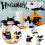 Halloween Standing Bird Figurine – Polyester Decor Statue 5