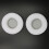 Μαξιλάρια ακουστικών από λευκό δέρμα πρωτεΐνης με αφρό μνήμης για βελτιωμένη 2